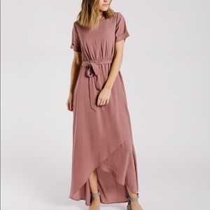 Piper and Scoot Mauve Maxi Dress